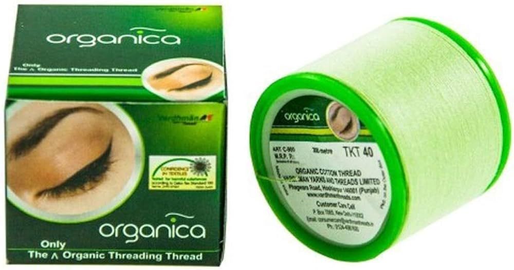 Organica Face & Eyebrow Threading Thread Organic | Amazon (CA)