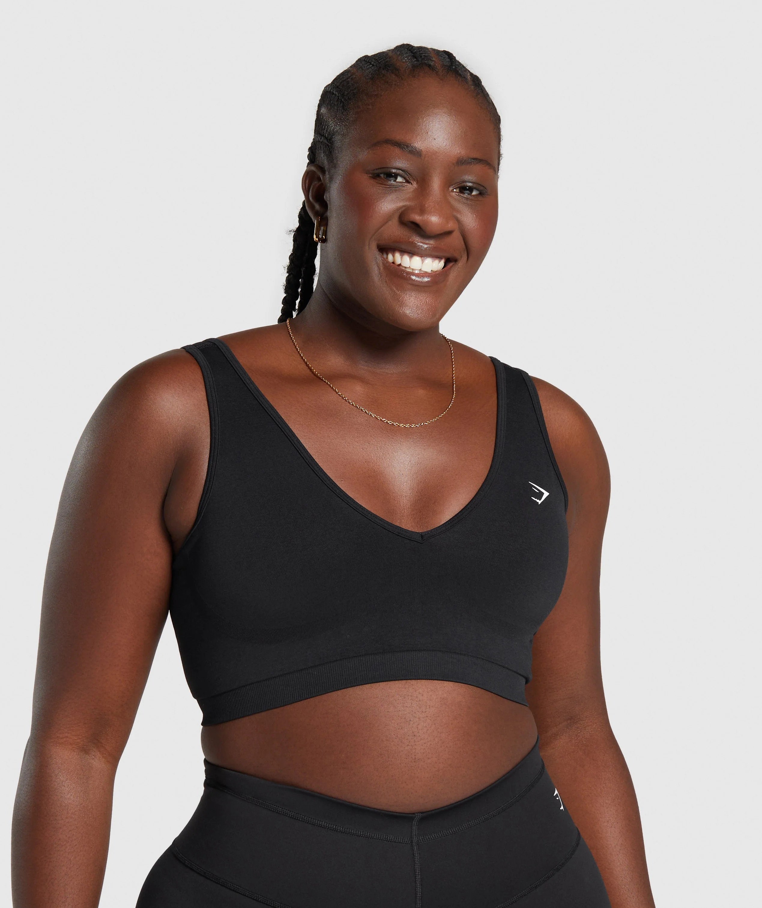 Gymshark Everyday Seamless Sports Bra - Black | Gymshark US