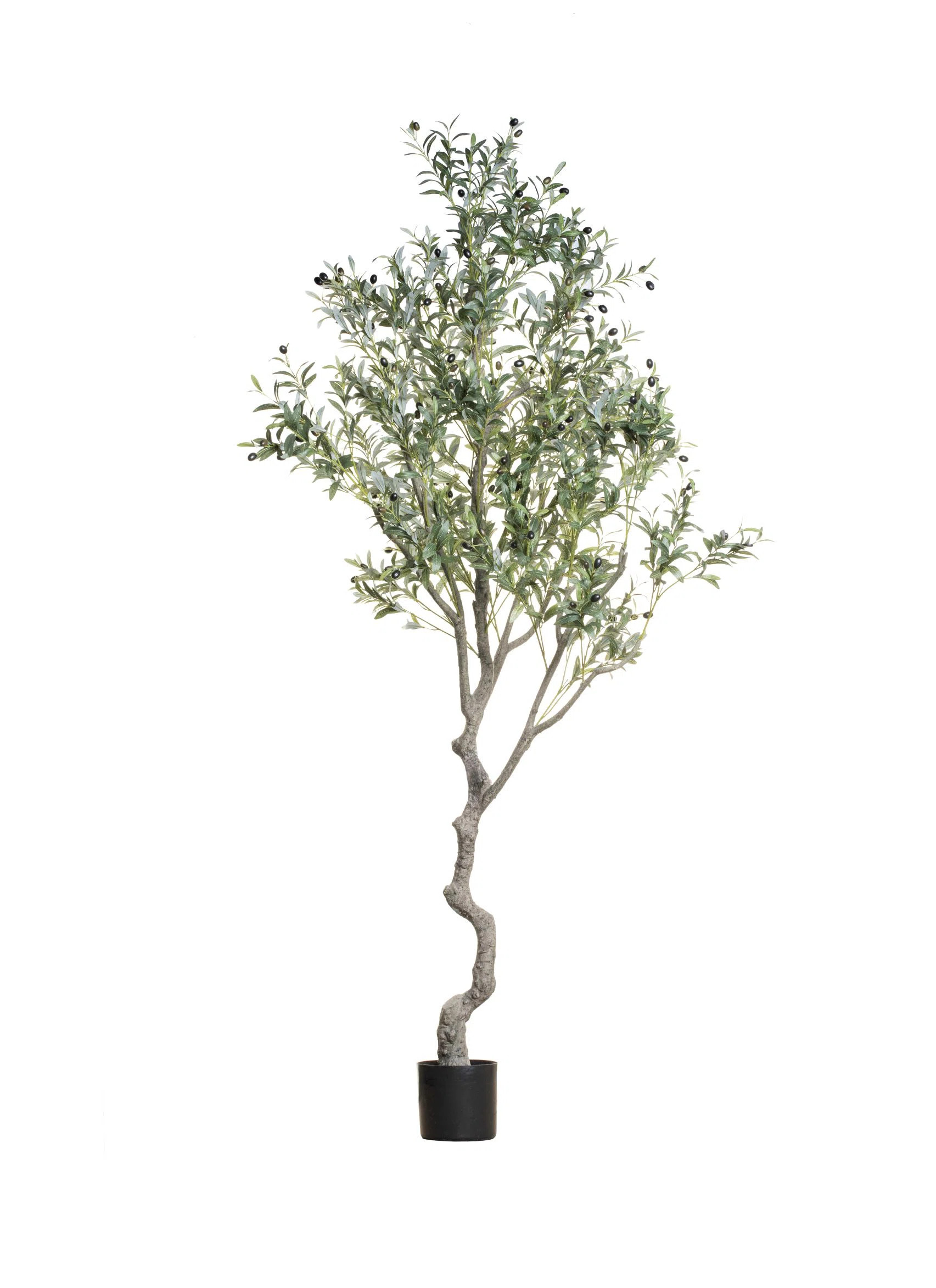 Replica Plants and Decor 94'' Faux Olive Tree Tree in Pot Liner | Wayfair | Wayfair North America