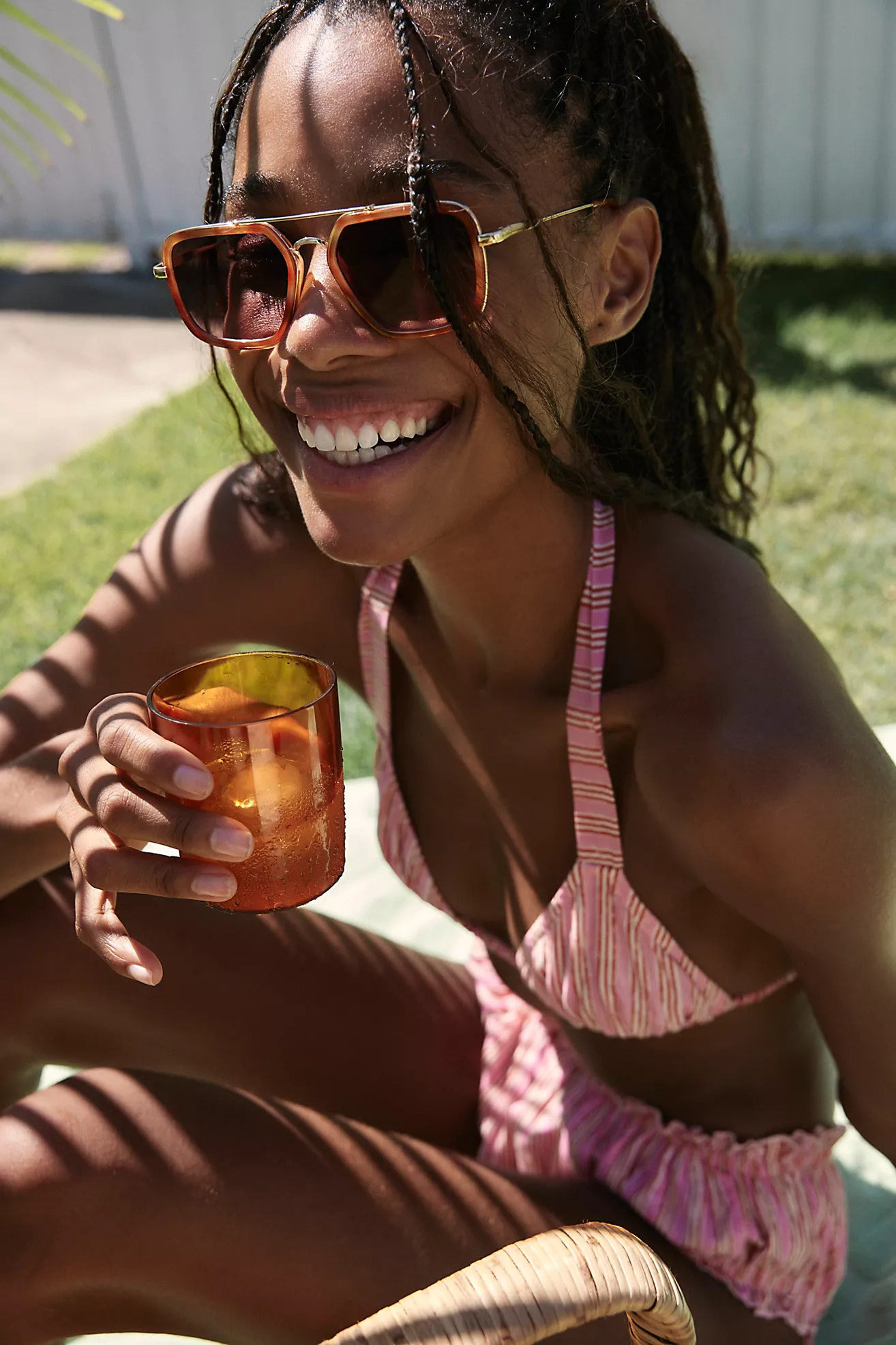 Luna Classic Aviator Sunglasses | Free People (Global - UK&FR Excluded)