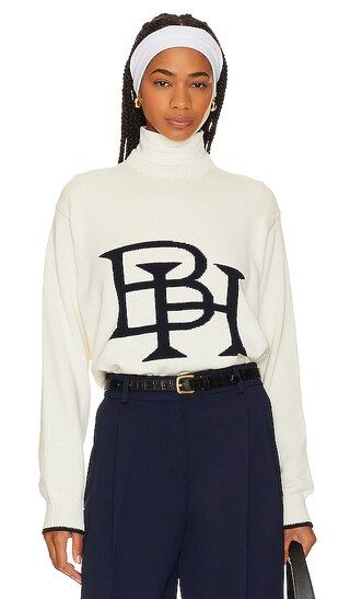 Crew Neck Sweater in Ivory | Revolve Clothing (Global)