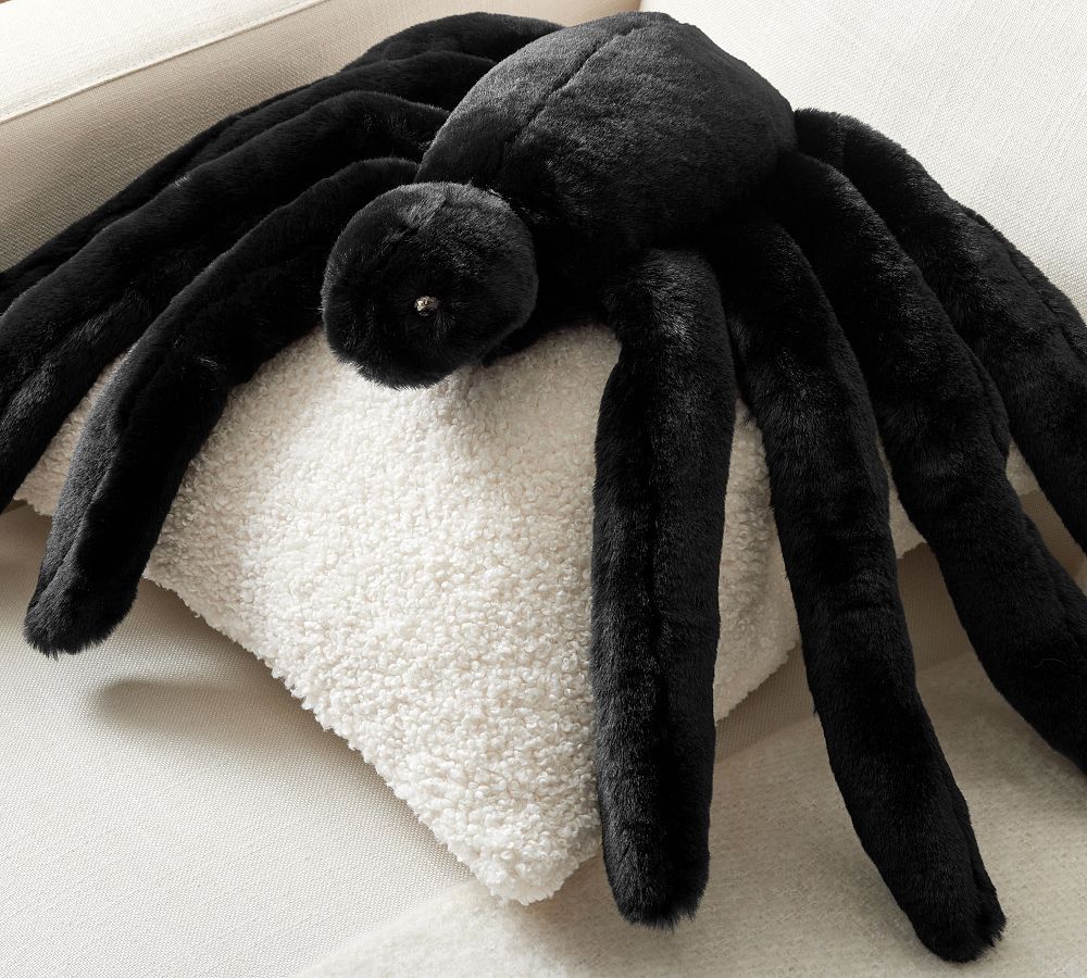 Sammy the Spider Shaped Pillow | Pottery Barn (US)