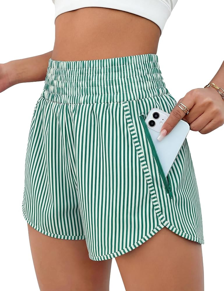 BMJL 2.5" Athletic Shorts for Women Comfy High Waisted Short with Pocket | Amazon (US)