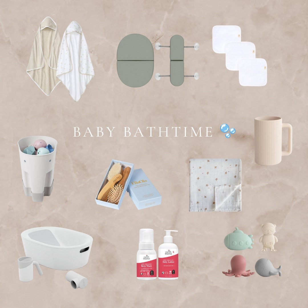 Baby bathtime essentials 🛁🫧

#LTKBaby #LTKU #LTKHome