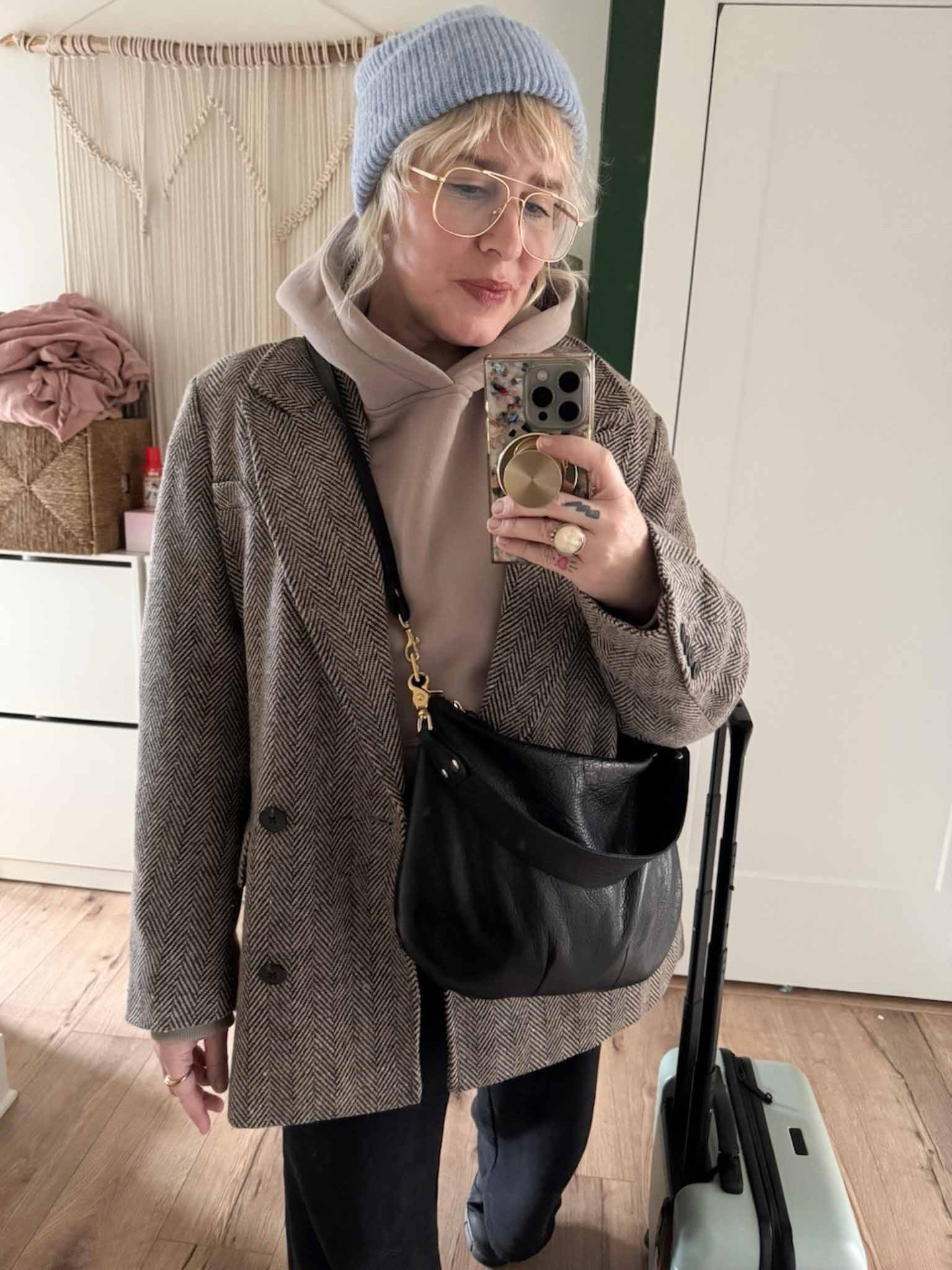 My favorite purse for travel, for years, is back in stock at Clare V! Fits all the essentials and more!
xo,
Laura 
