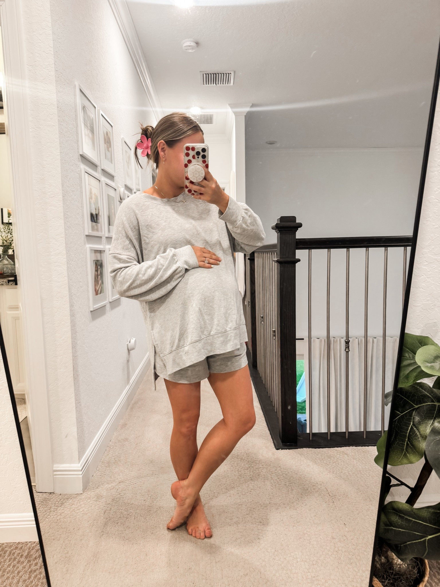 Fav pj lounge set! Just bump approved 
Size large top so I can rock with leggings 
Size medium shorts 
Linked the blue set I have as well but mixed it with boxer shorts 💙👌🏼

@Target #targetfinds #targetstyle

#LTKmomlife #LTKBump