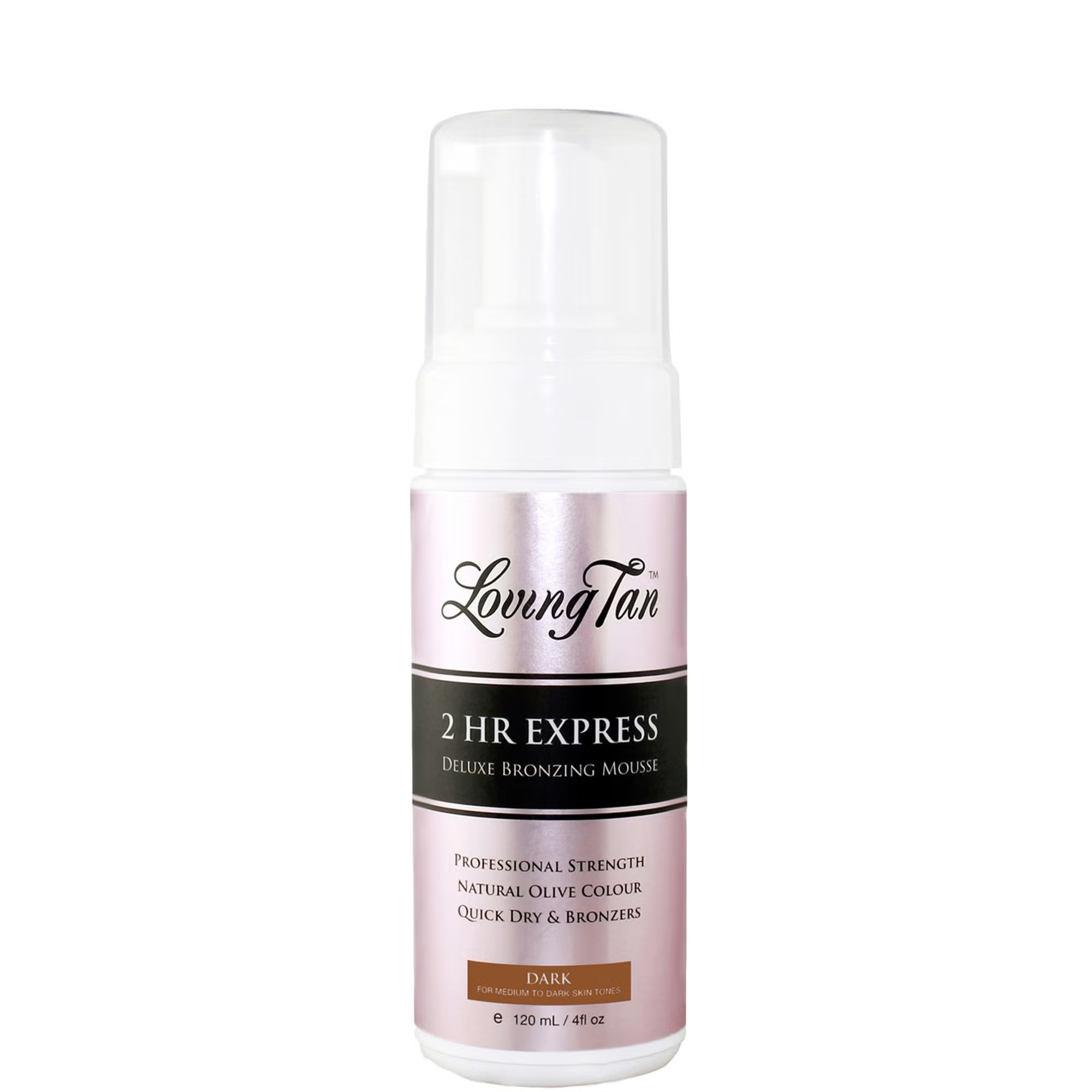 Loving Tan 2 HR Express Mousse 120ml - Dark | Look Fantastic (UK)