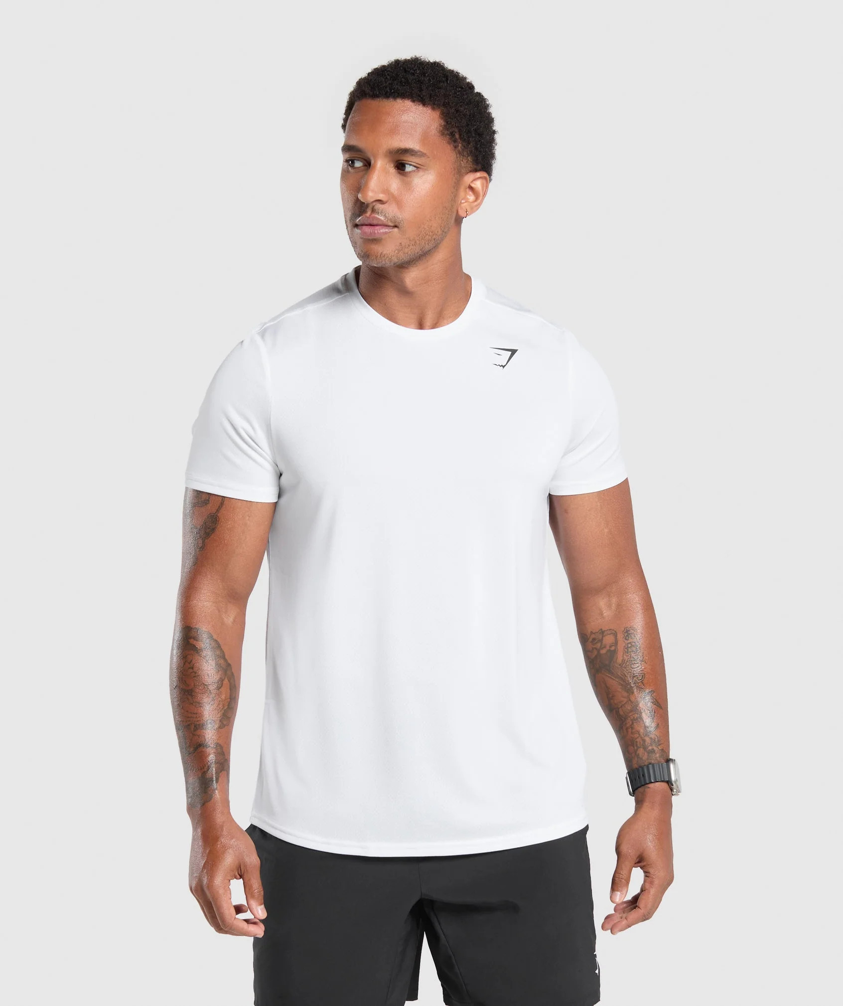 Gymshark Arrival Regular Fit T-Shirt - White | Gymshark CA