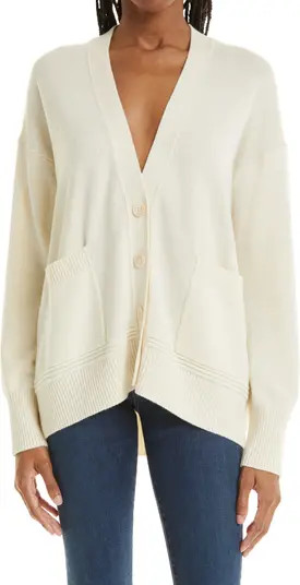Nordstrom Signature V-Neck Cashmere & Cotton Cardigan | Nordstrom | Nordstrom