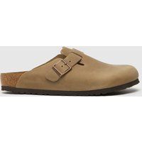 BIRKENSTOCK Brown Boston Sandals, Size: 6 | Schuh