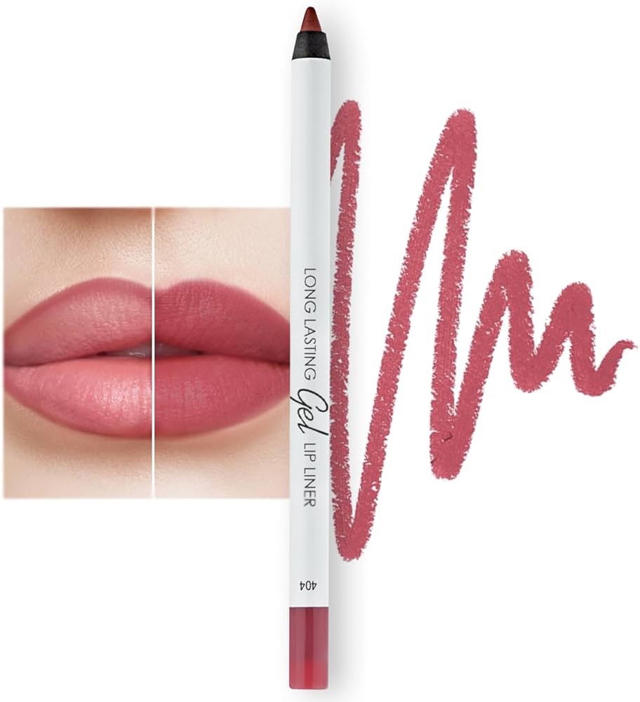 Lamel Matte Gel Lip Liner Pencil | Weightless & CreamyTexture - Sharpenable - Longwear & Waterpro... | Amazon (US)