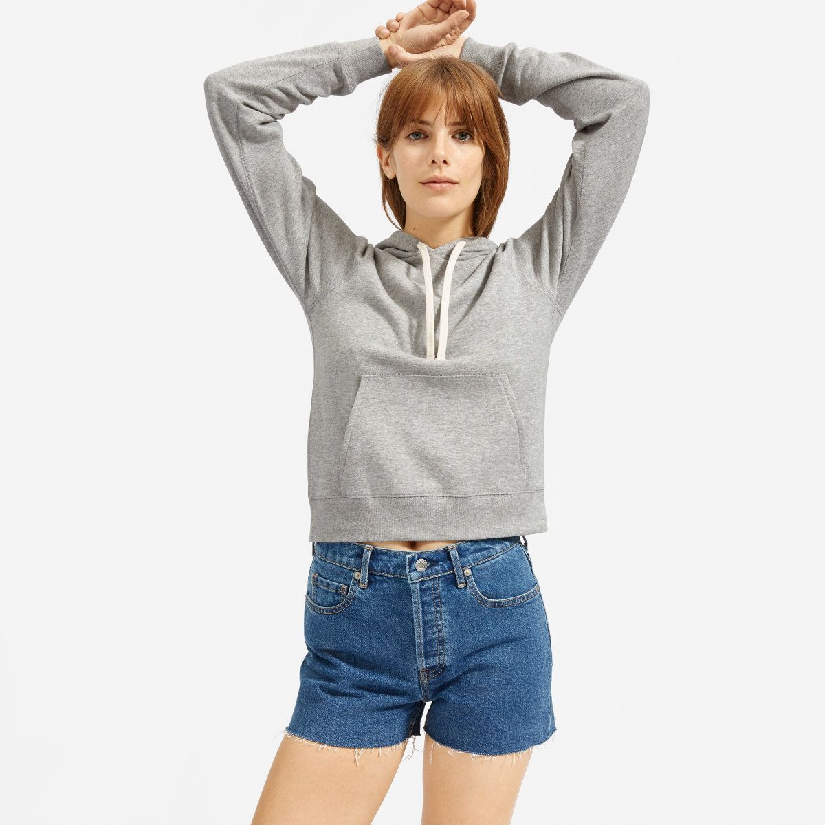 The Lightweight French Terry Shrunken Hoodie | Everlane