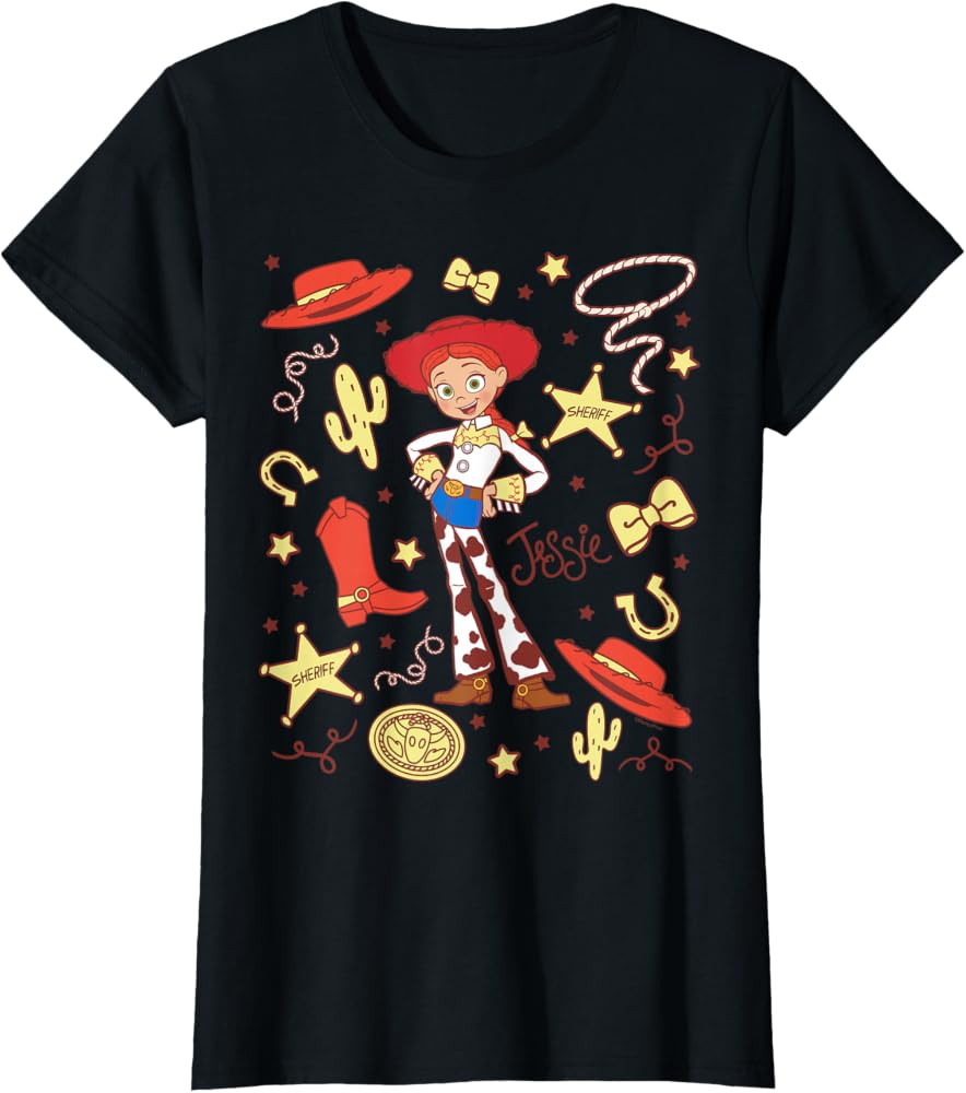 Disney and Pixar's Toy Story Jessie Cowgirl Western Spirit T-Shirt | Amazon (US)