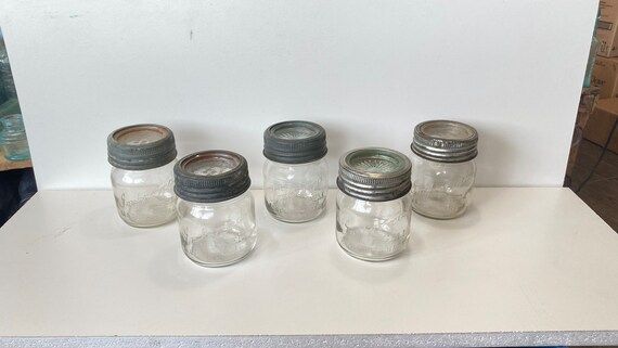 Vintage Improved Gem Jars 1940s-1960s SET OF 5 Glass Mason | Etsy | Etsy (CAD)