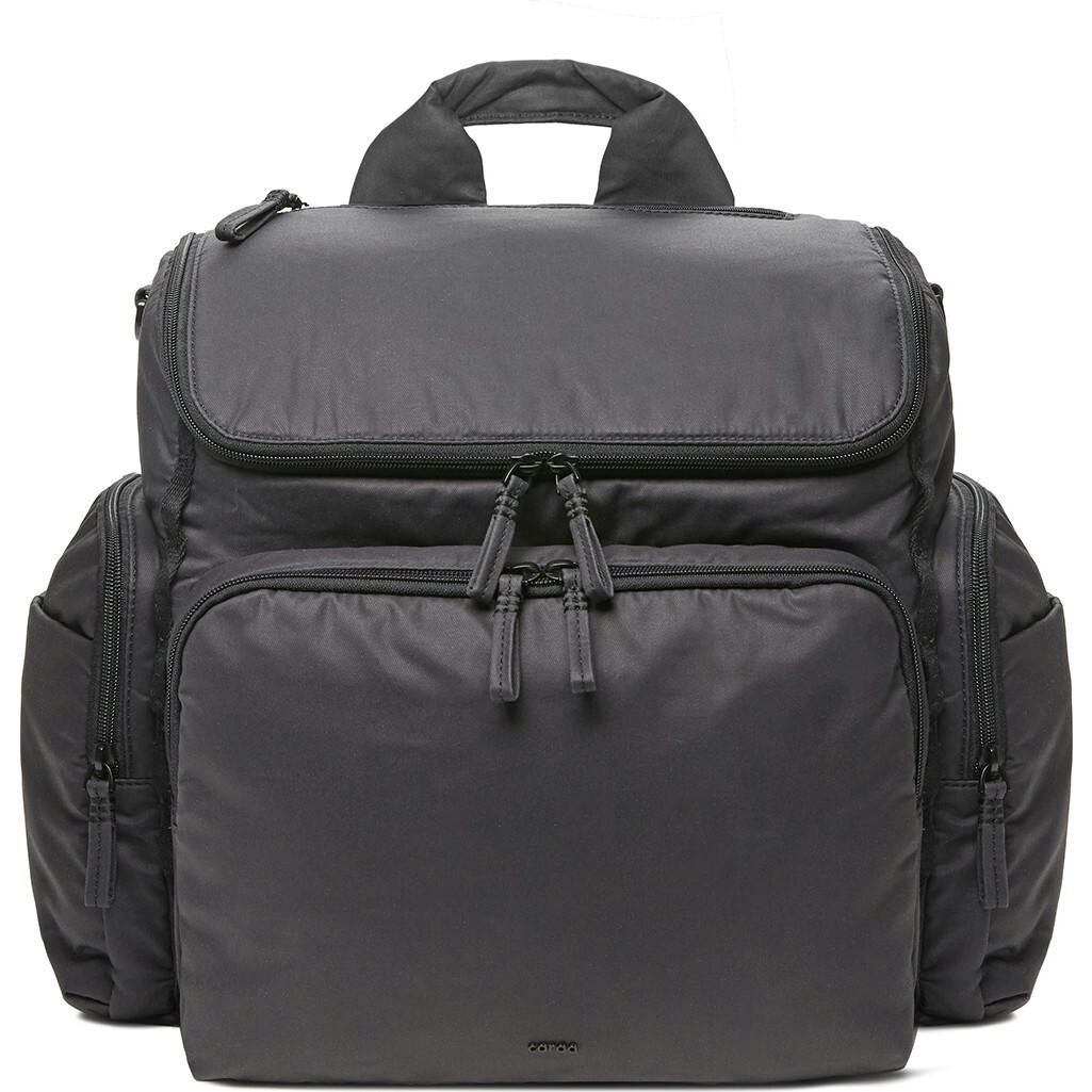 Baby Bag Medium in Black Organic Cotton / M | Maisonette