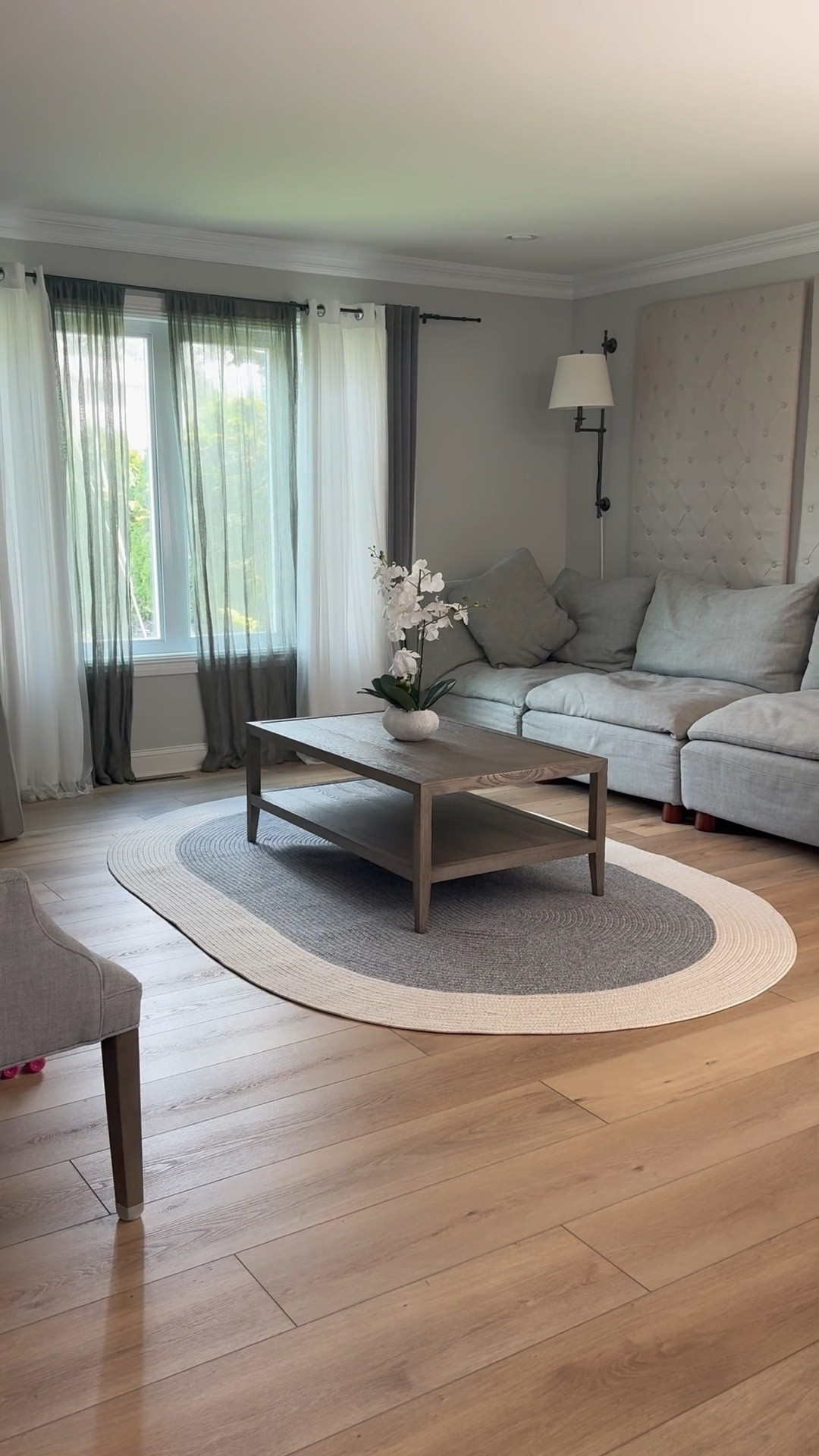 Add the rug. 

#LTKSaleAlert #LTKHome #LTKFindsUnder100