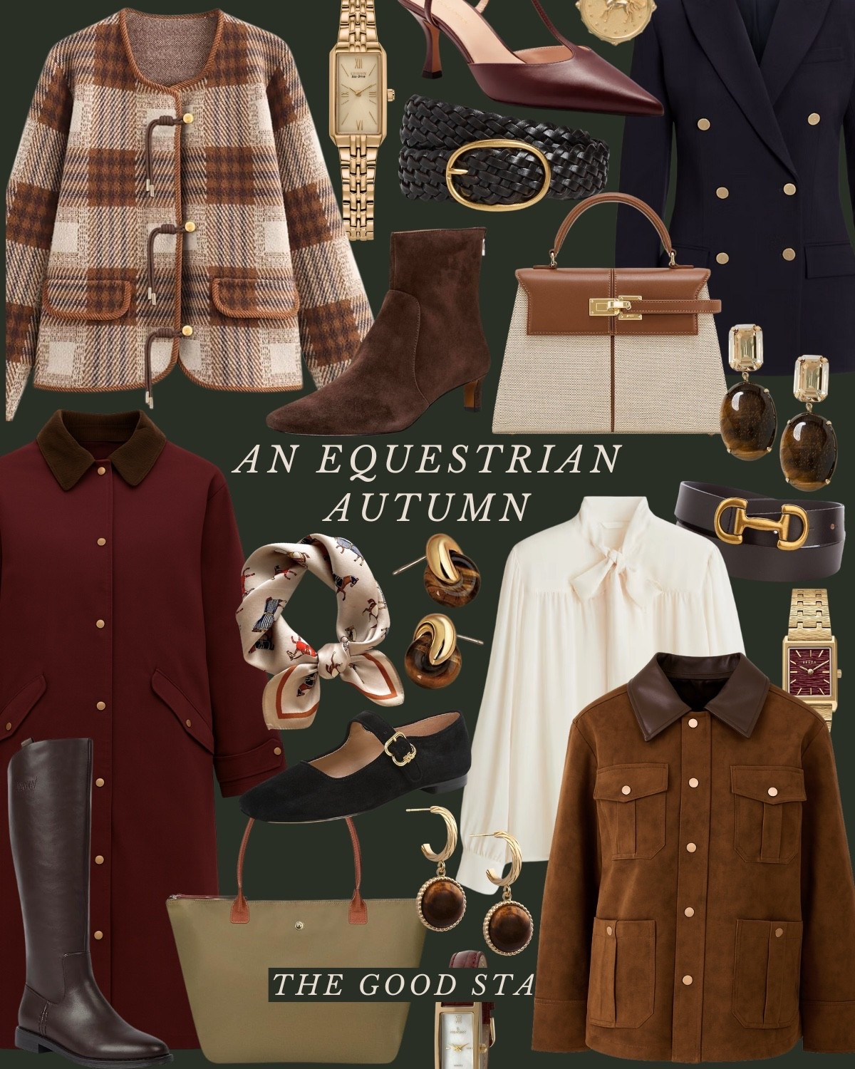 This collection is for all the Ivy League girlies living their best life as the chilly weather begins to make its arrival and the leaves begin to change to Autumn’s color palette. For the ladies whose wardrobes consist of traditional staples like a crisp button up shirts and timeless double breasted blazers. This is for the Ralph Lauren lovers who appreciate a blend of casual and refined pieces. A blend of English Equestrian and Americana….with a touch of Gilmore Girls of course💁🏼‍♀️ The ones who love all things suede, plaid, a good denim on denim moment and floral prints in the Fall. If your idea of accessorizing includes a silk scarf, a leather bag, and a vintage wristwatch—this collection is for you. This is for the ladies who love quality pieces that are classic, preppy, polished and will stand the test of time and outlive the ever changing trends. This is for you, my fellow Fall girlies🍂

#ltkstyletip #ltkunder50 #amazonfashion #founditonamazon #ltksalealert #slowliving #romantizeyourlife #fall #fallstyle #fallseason #autumn #90sera #90style #90saesthetic #ralphlauren #equestrian #horserider #americana #fallfashion #falloutfit #preppyfashion #ivyleague

#LTKSaleAlert #LTKStyleTip #LTKFindsUnder50