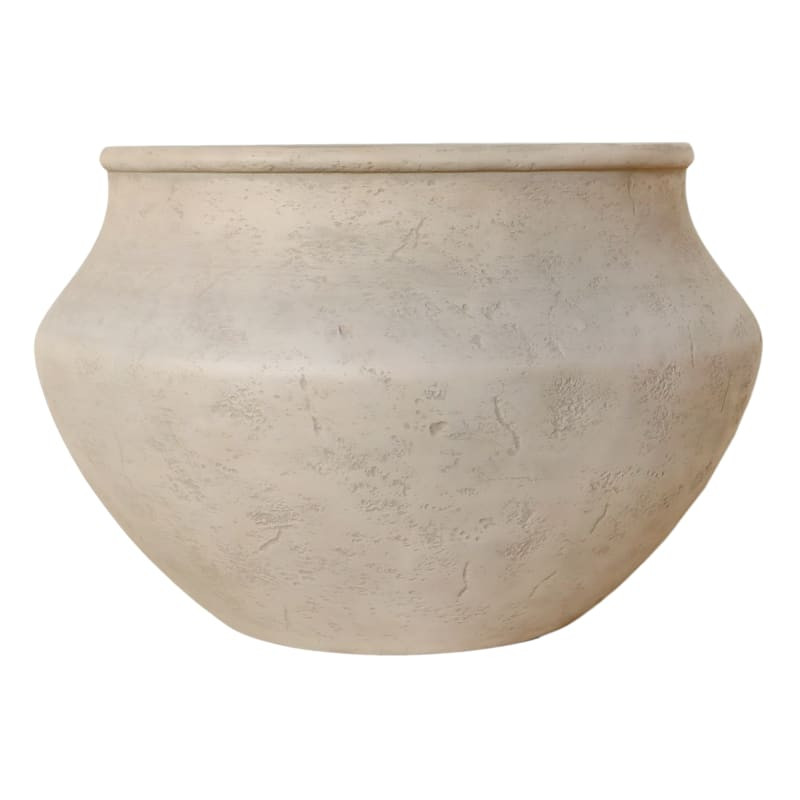 Dawson Polystone Bowl Planter, 20" | At Home