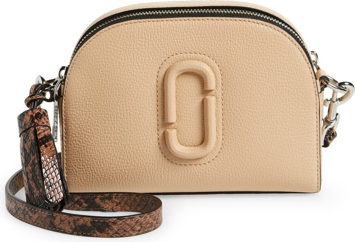The Shutter Snakeskin Embossed Strap Leather Crossbody Bag | Nordstrom