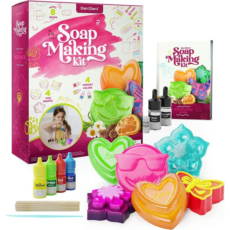 Dan&Darci Soap Making Kit for Kids - Kids Crafts Science Project Toys - Gifts for Girls and Boys ... | Walmart (US)