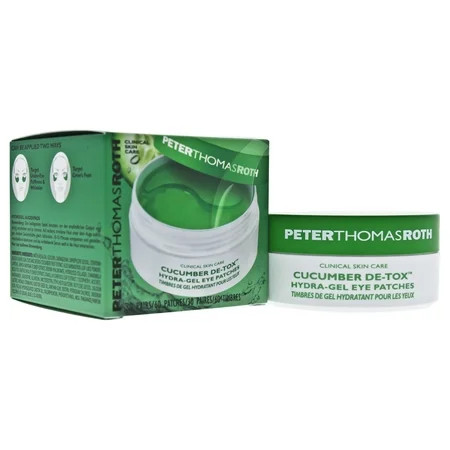 Peter Thomas Roth Cucumber De Tox Hydra Gel Eye Patches 60 pcs | Walmart (US)