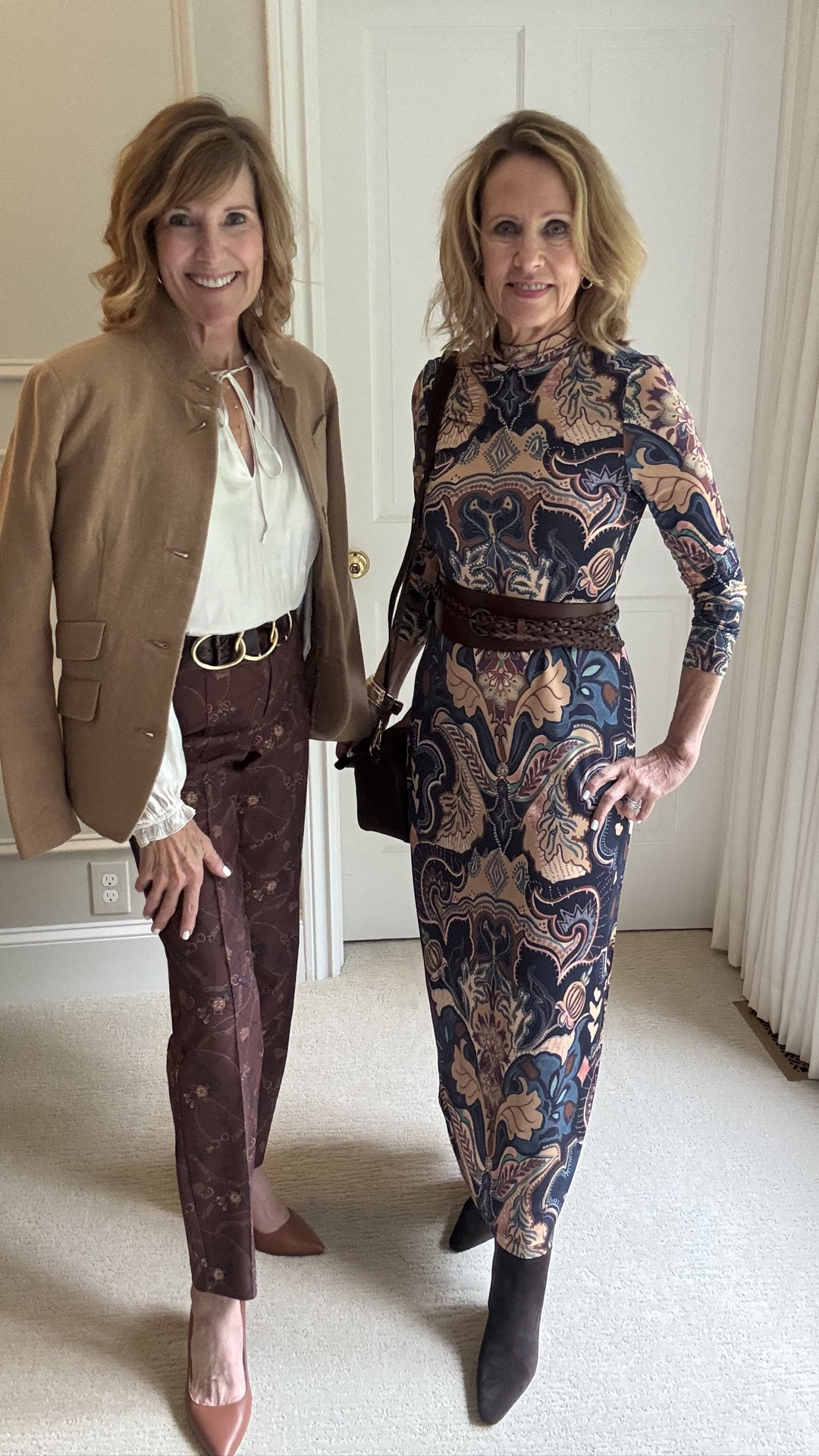 We love Fall Fashion.  It’s fresh!  By adding a few items, you can create many outfits.  Here we have focused on 5 outfits put together for luncheon meetings, showers or any special event that you want to look polished and confident.  They are also comfortable.  Take a peek- we hope this offers inspiration for you!!!

#LTKootd #LTKgrwm #LTKSeasonal