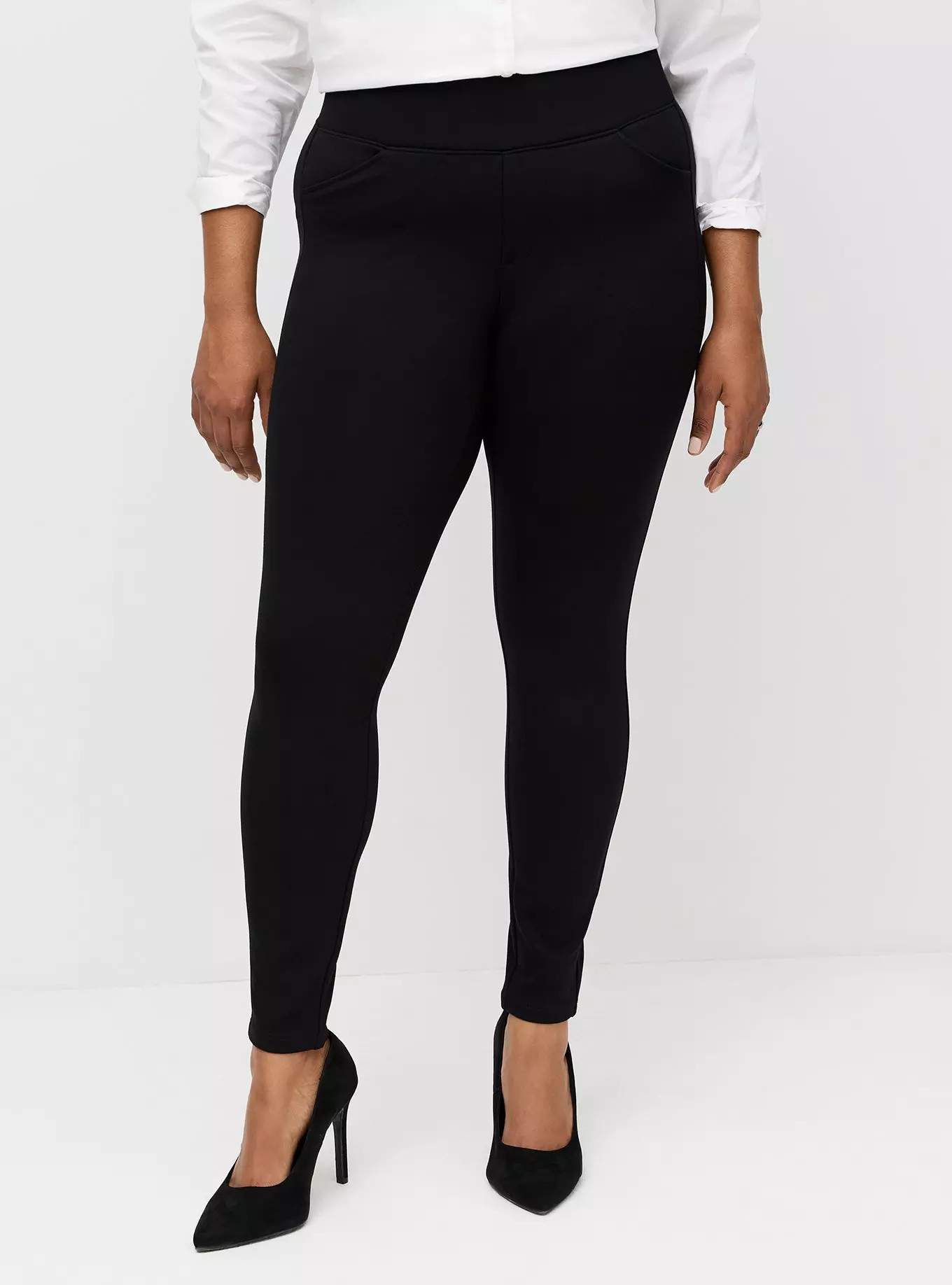 Studio Pixie Luxe Ponte Skinny Pant | Torrid (US & Canada)