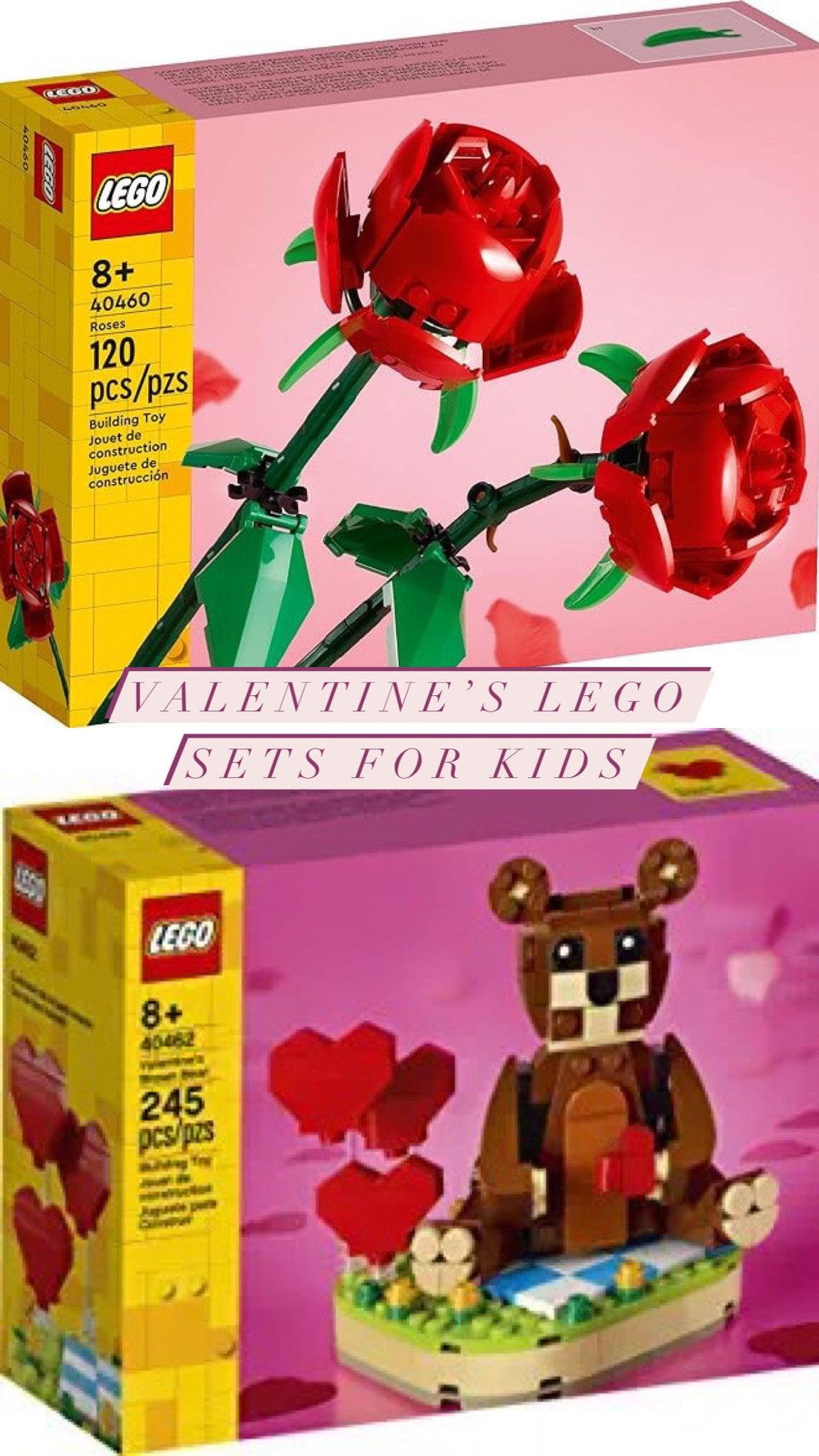 Valentine’s Day Lego sets for kids ♥️ perfect idea for older kids or for non-candy options! 

Valentine’s Day gift idea, Valentine’s Day gift for girls, girls bracelet kit, Valentine’s Day gift, Valentine’s Day, gift ideas for girls, Target Valentine’s Day

#LTKFindsUnder50 #LTKGiftGuide #LTKSeasonal