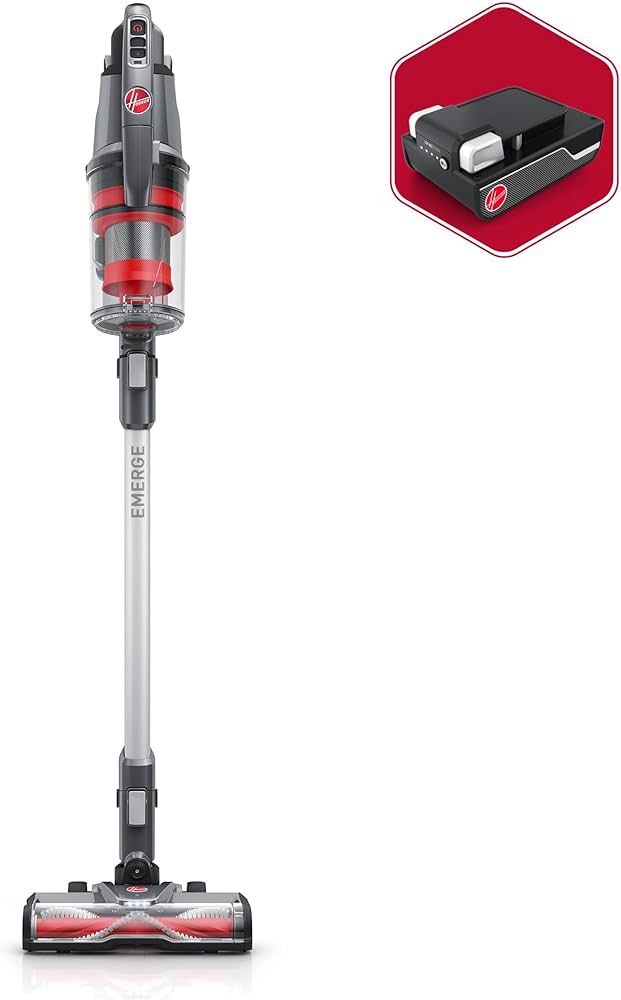 Hoover ONEPWR WindTunnel Emerge Cordless Lightweight Stick Vacuum Cleaner, with Above Floor Clean... | Amazon (US)