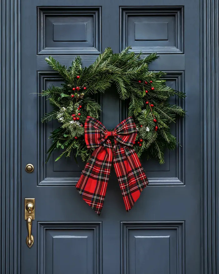 Imperial Tartan Plaid Wreath Bow | Nordstrom