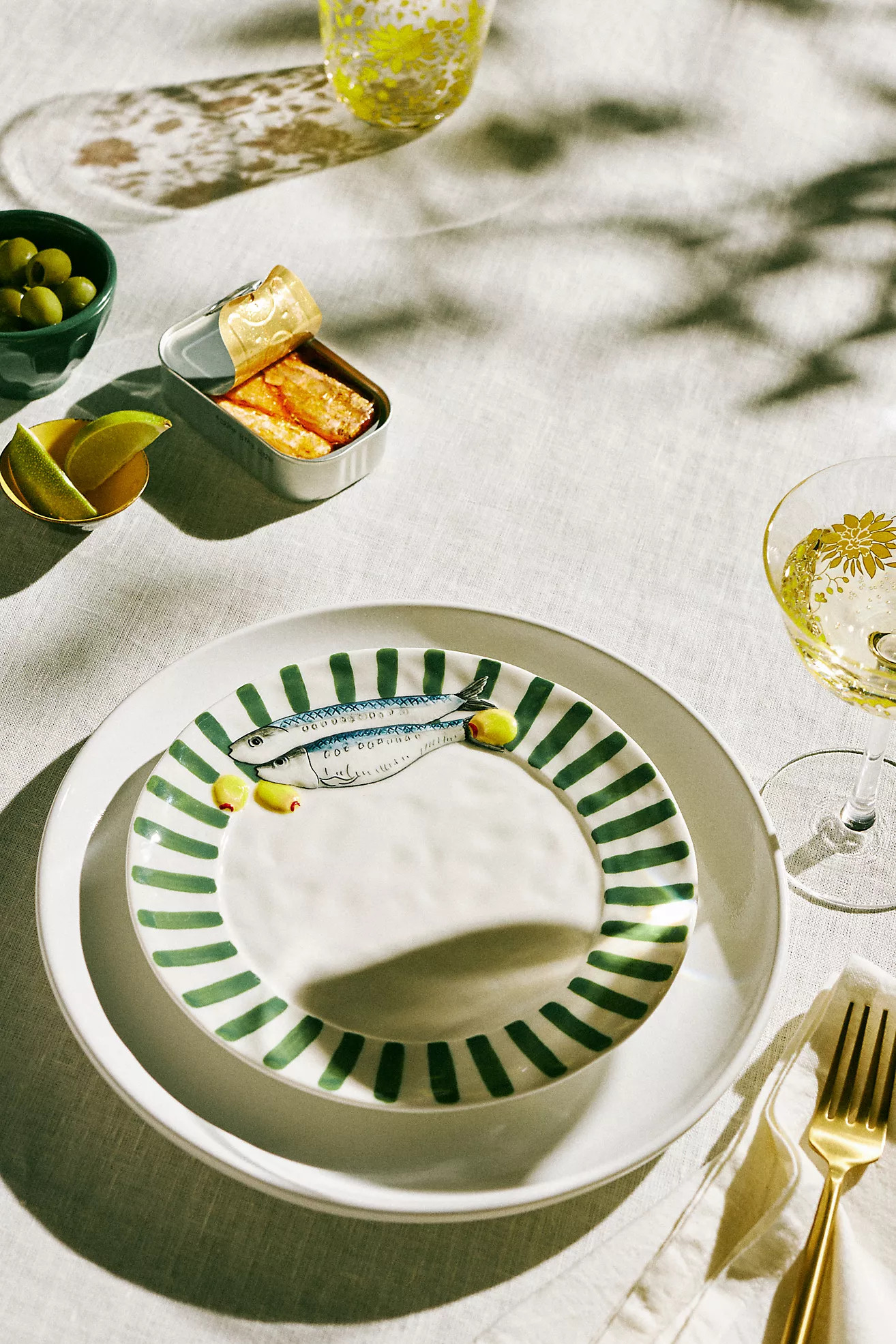 Micola Seafood Dessert Plate | Anthropologie (UK)