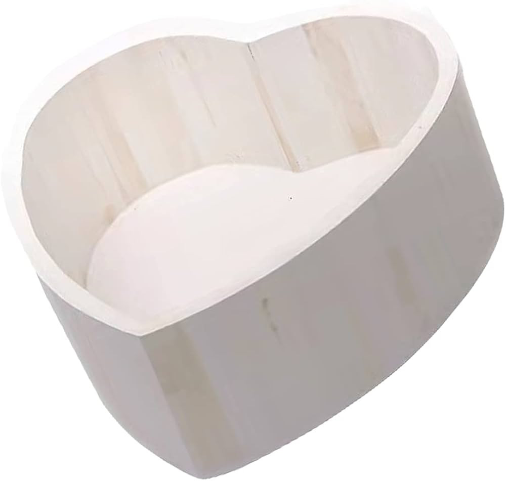 SAFIGLE 1pc Heart Shaped Photography Props Newborn Baby Gift Wooden Child Tub Children's Photogra... | Amazon (US)