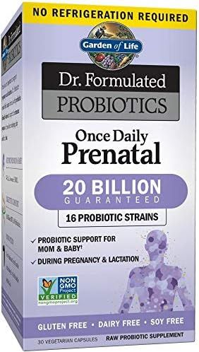 Garden of Life - Dr. Formulated Probiotics Once Daily Prenatal - Acidophilus and Bifidobacteria P... | Amazon (US)