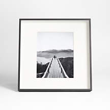 Brushed Black 8x10 Picture Frame + Reviews | Crate & Barrel | Crate & Barrel