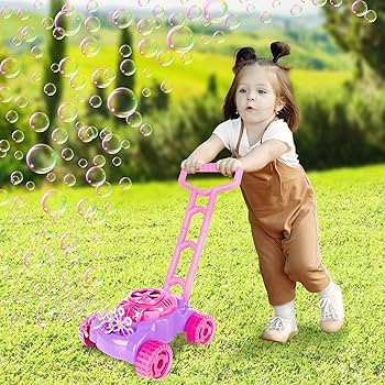 ArtCreativity Bubble Lawn Mower for Toddlers, Kids Bubble Blower Machine, Indoor Outdoor Push Gar... | Amazon (US)