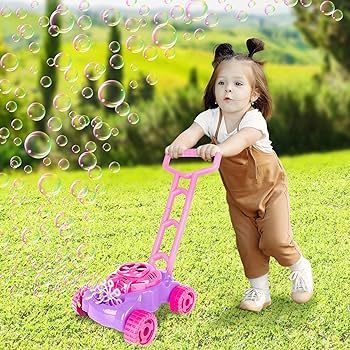 ArtCreativity Bubble Lawn Mower for Toddlers, Kids Bubble Blower Machine, Indoor Outdoor Push Gar... | Amazon (US)