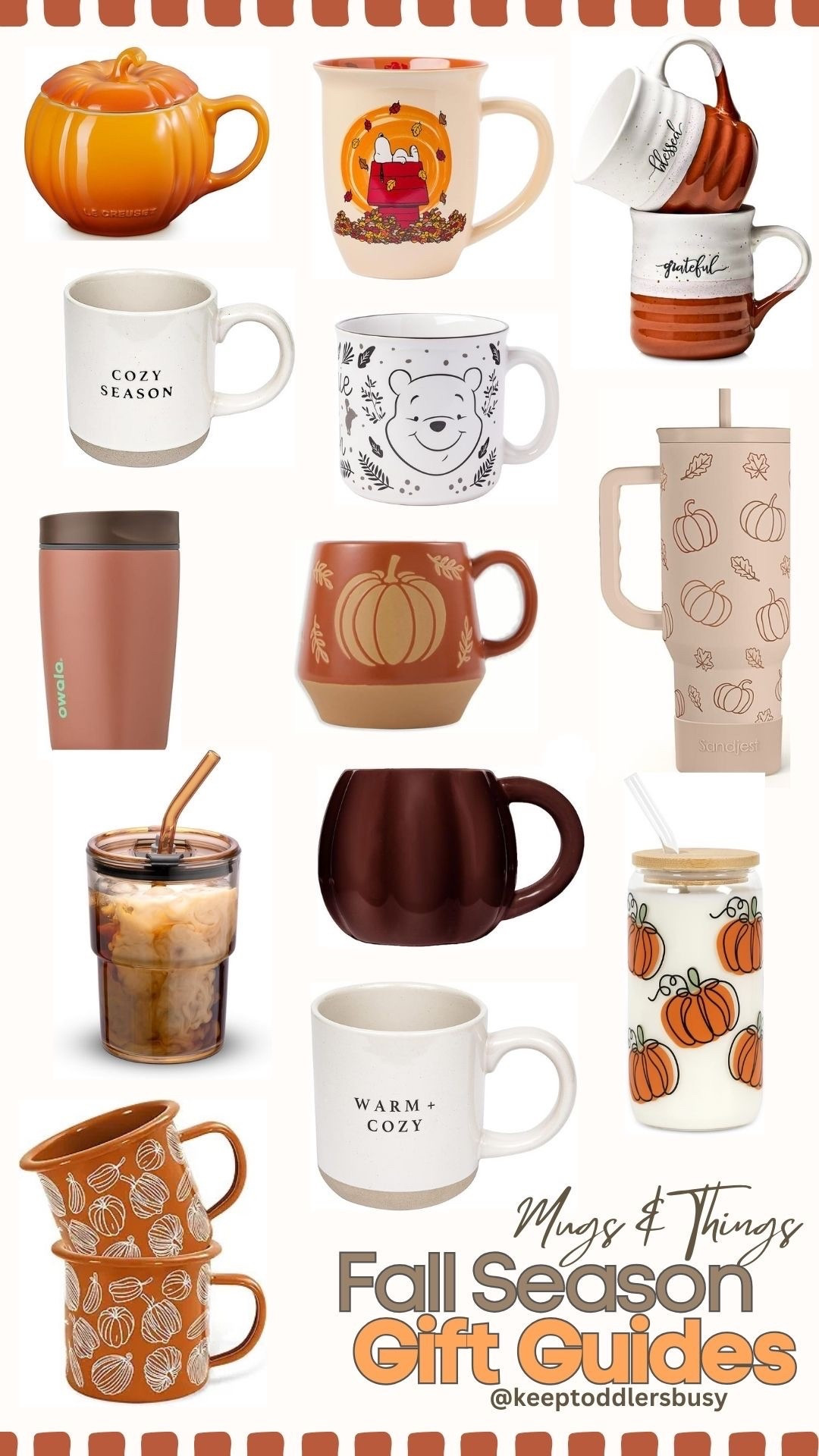 Can you tell I like Fall mugs?? 😂🍂 #fall #fallseason #giftguide #seasonal 

#LTKSeasonal #LTKHome #LTKFamily
