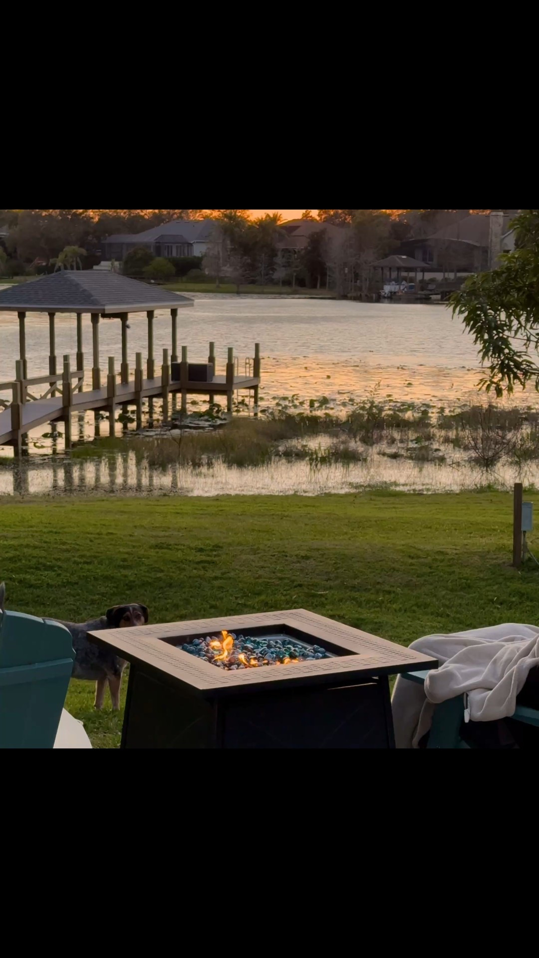 Winter evenings are always better with a Firepit table.  Patio decor, 
Propane firepit 

#LTKHome #LTKdayinmylife #LTKSeasonal