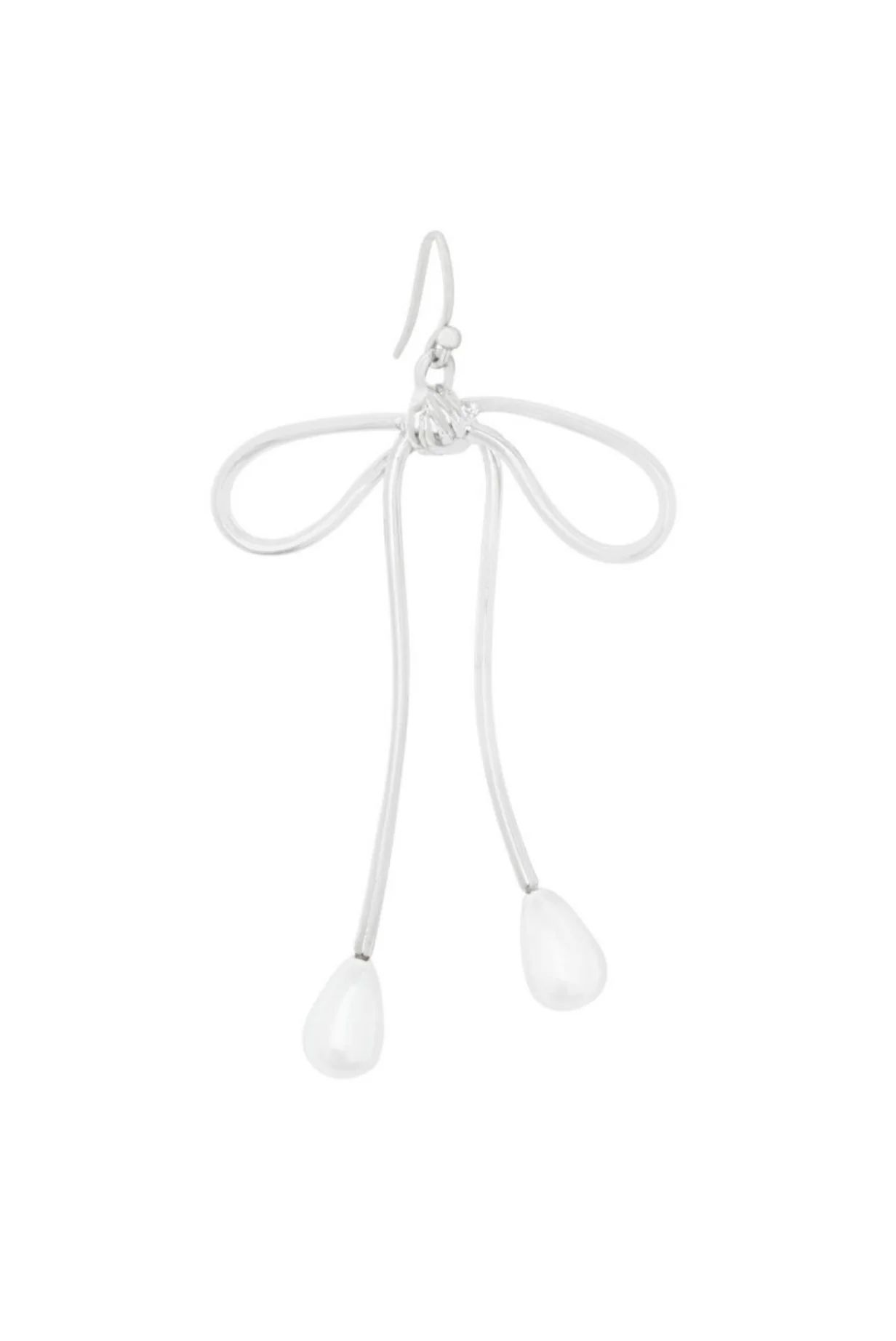Pearl Detail Bow Earring by Pearl by Lela Rose | Support HerStory