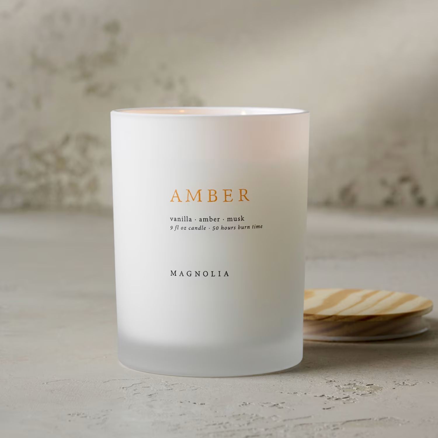 Magnolia Amber Candle | Magnolia