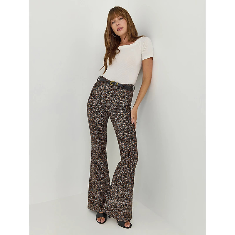 Womens High Rise Corduroy Flare Jeans | Lee Jeans