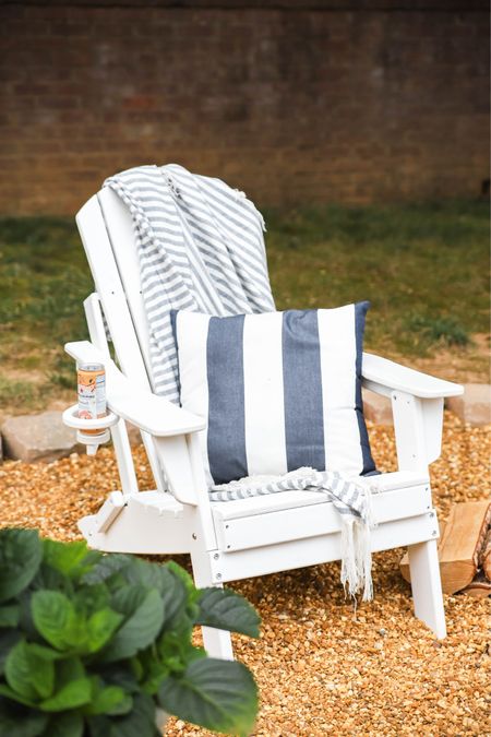 Adirondack chairs are great chairs for reading outdoors or soaking up some rays.

#LTKhome