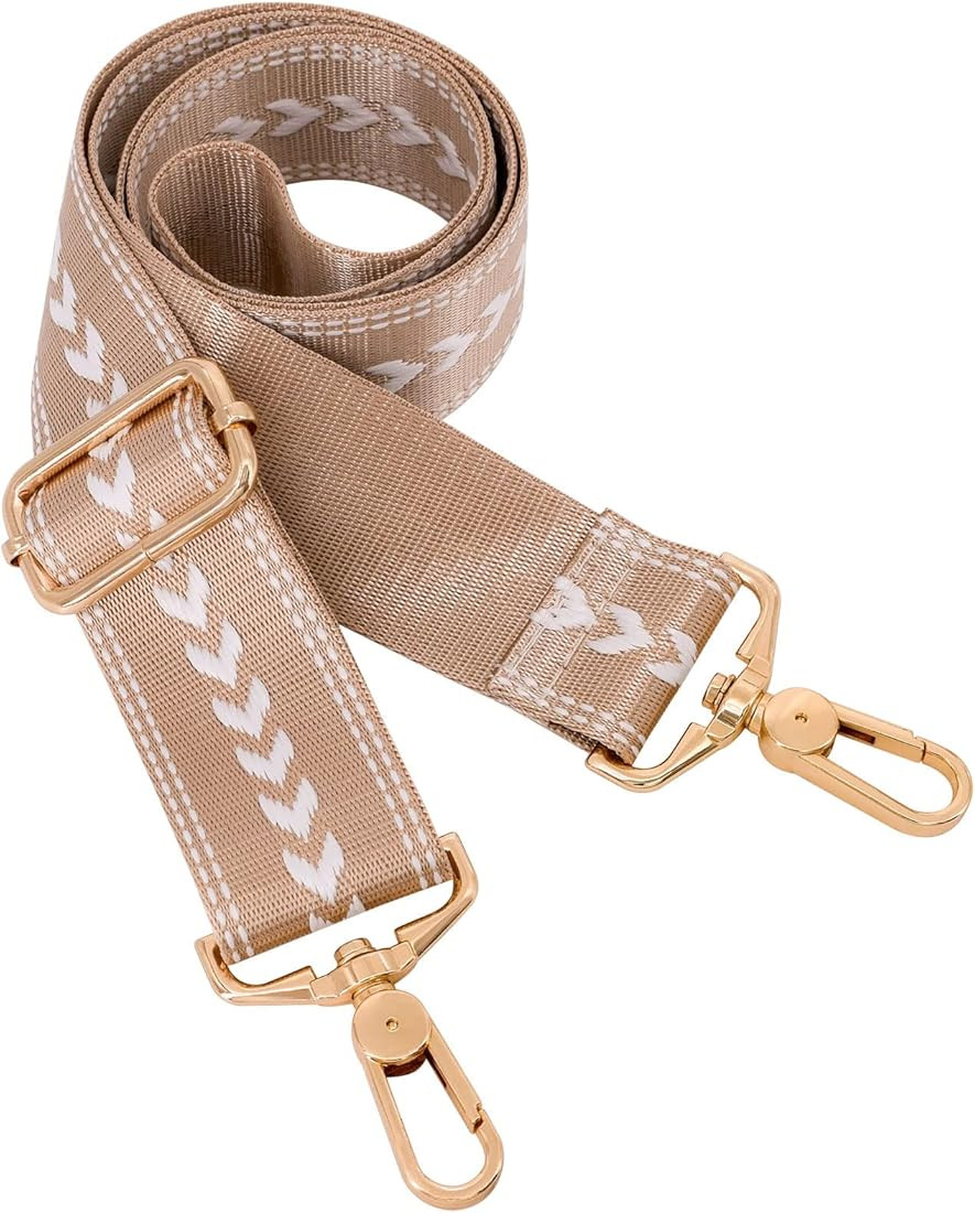 Strap Purse Crossbody Bag Strap Replacement Metal Swivel Hook Shoulder Strap Guitar Strap for Cro... | Amazon (US)