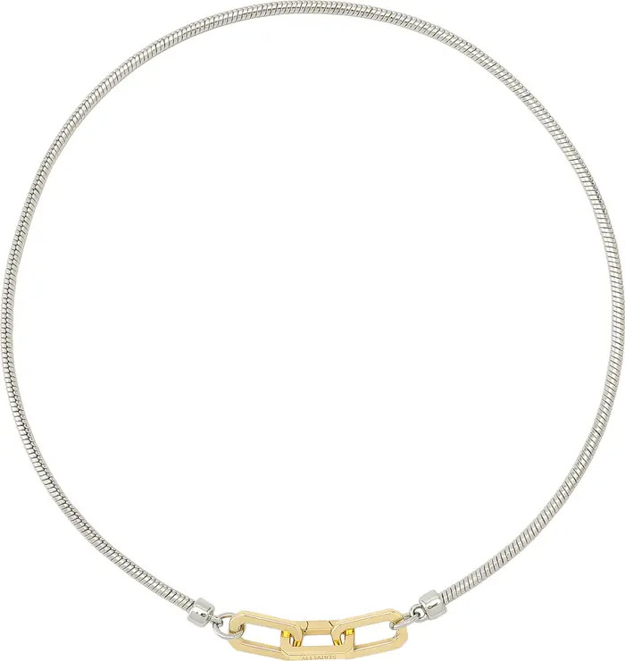 Hex Link Snake Chain Collar Necklace | Nordstrom