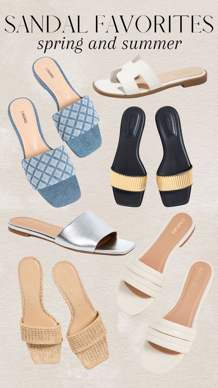 Sandal favs for spring and summer 

#LTKshoecrush