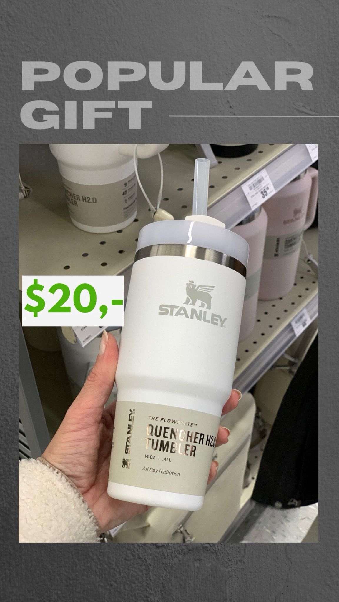 Who else’s kid had a Stanley on their Christmas list???? This one is definitely a decent size for kids and comes in many different colors! We ended up getting it in blue (glacier).

Christmas gift idea, teen Christmas gift, kids Christmas gift, last minute Christmas gift, Stanley cup, tumbler, popular gift under $20, gift for friend, gift for teacher, teacher gift

#LTKFindsUnder50 #LTKFamily #LTKGiftGuide
