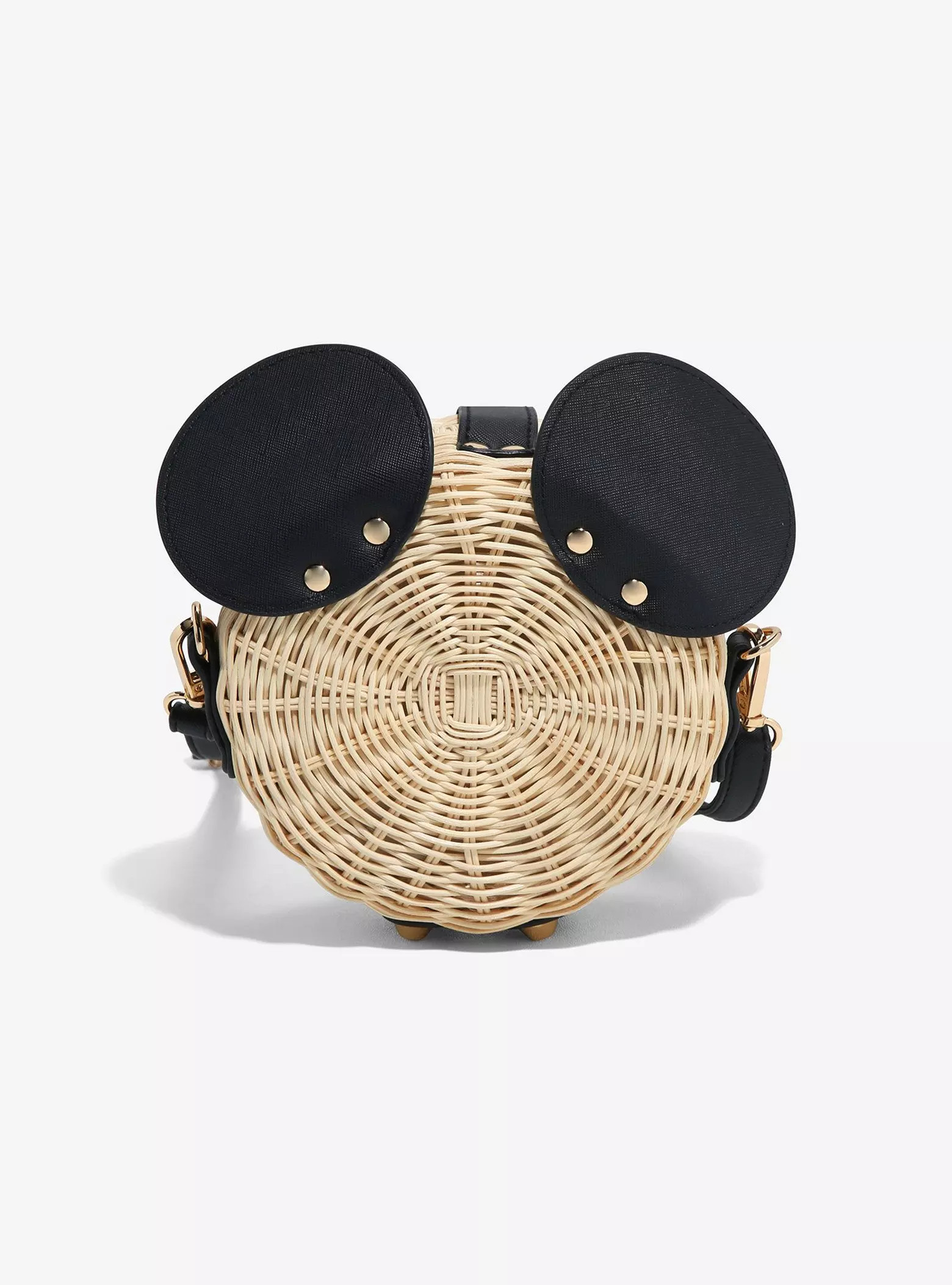 Disney Mickey Mouse Wicker Basket Crossbody Bag | Hot Topic