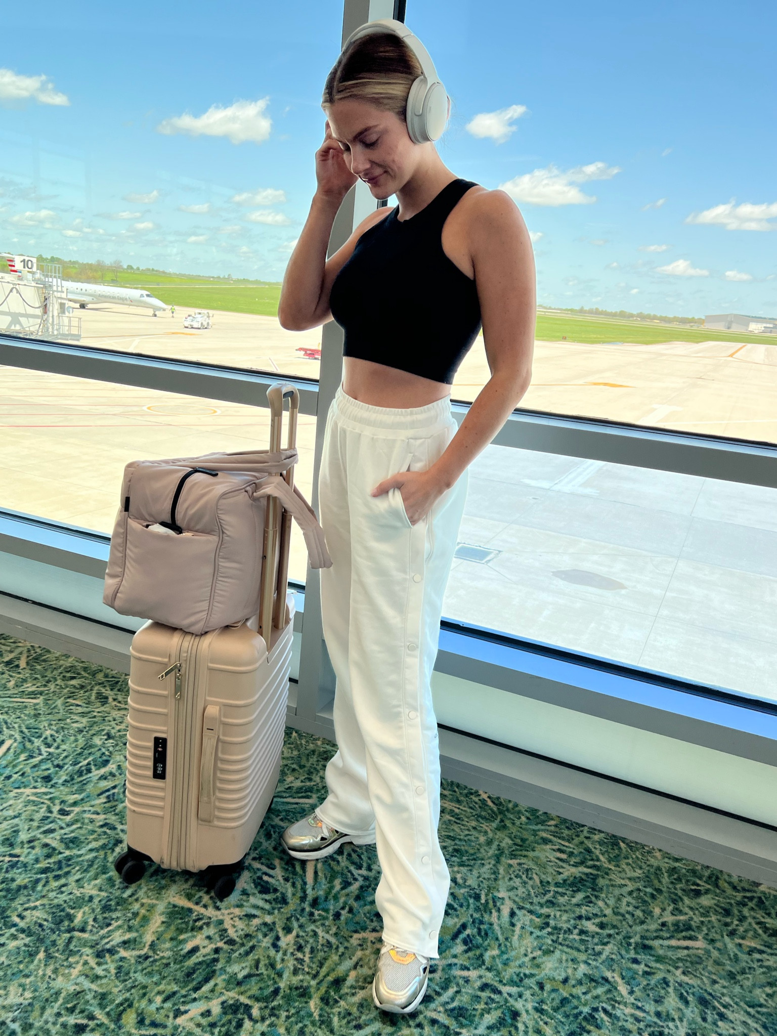 Use code 1989 for 15% off your calpak Luka duffle available in many colors with perfectly placed pockets and slot to put over the handle of your suitcase + get my Bose noise canceling over ear headphones $100 off now with your Amazon prime membership now 

#LTKGiftGuide #LTKsalealert #LTKtravel
