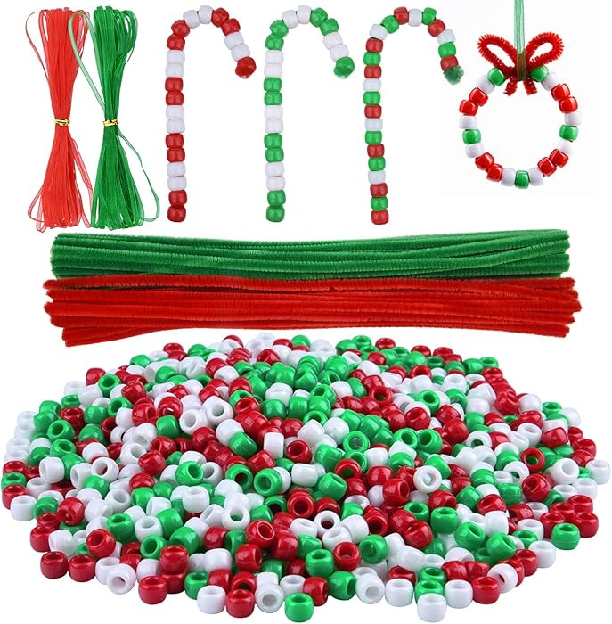 Livder Christmas Beaded Ornament Kit | Amazon (US)