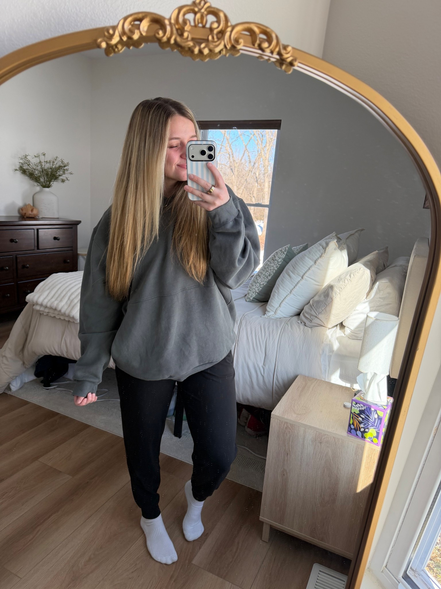 Two of my absolute favorite Lululemon items 💖 So comfy!! I can't get enough! (PSA this is actually my husband's hoodie, but I genuinely do not care 🤣 I wear it just as much!)

#LTKootd